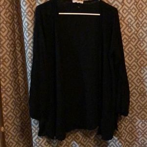 AE Don’t Ask Why Black Cotton Cardigan